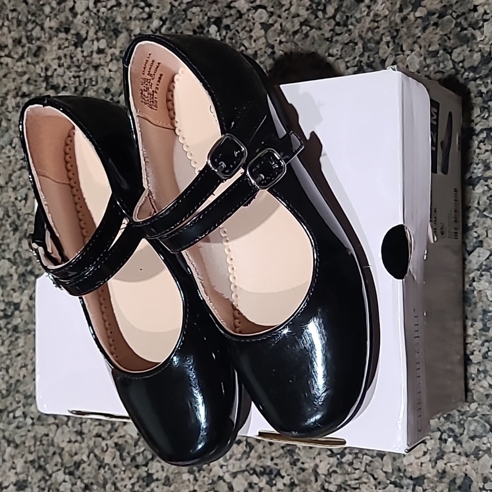 Christie & Jill Little Girls Dahlia Round Toe Mary Jane Shoes Size 12